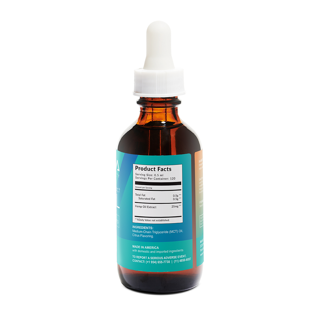 Veddara - Label_3000mg CBD Oil-60ml_Left
