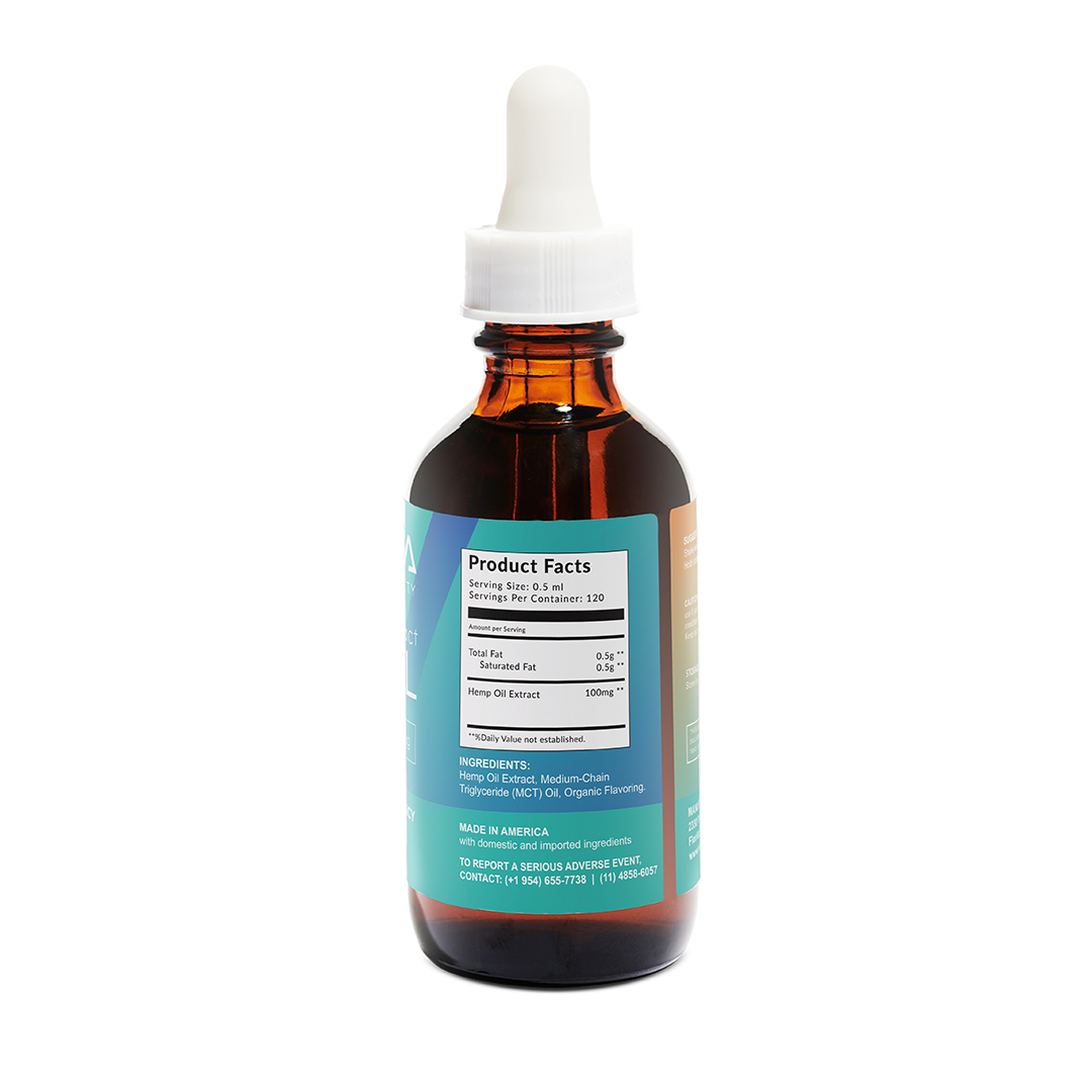 Veddara - Label_5000mg CBD Oil-60ml_Left