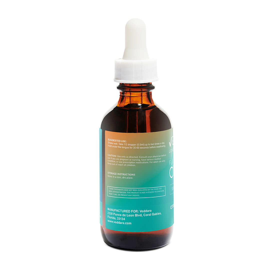 Veddara - Label_5000mg CBD Oil-60ml_Right